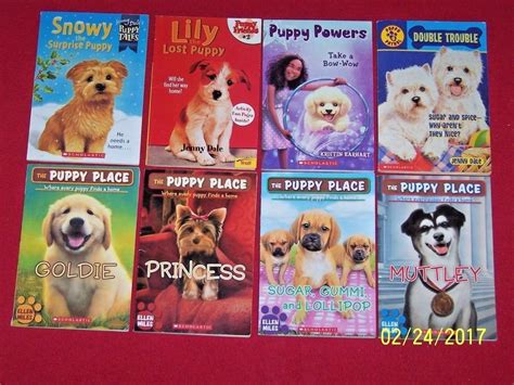 8 Puppy Dog Chapter Books Puppy Place Powers Patrol Ellen Miles Dale