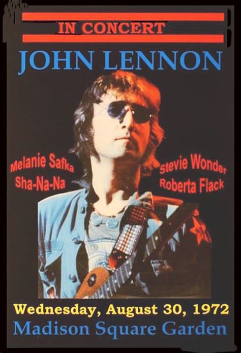 John Lennon 1972 New York Vintage Concert Posters Music Poster John