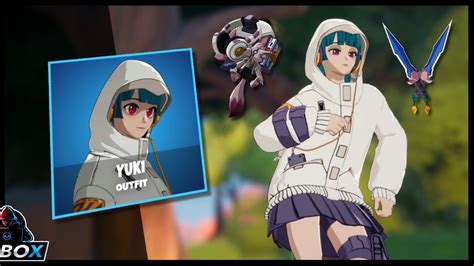 Leaked “yuki” Skin Gameplay Anime Skin Fortnite Battle Royale