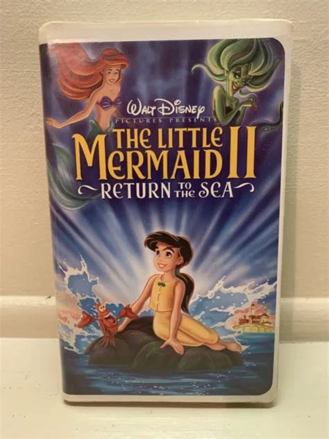 The Little Mermaid Ii 2 Return To The Sea Vhs Walt Disney Clamshell 5