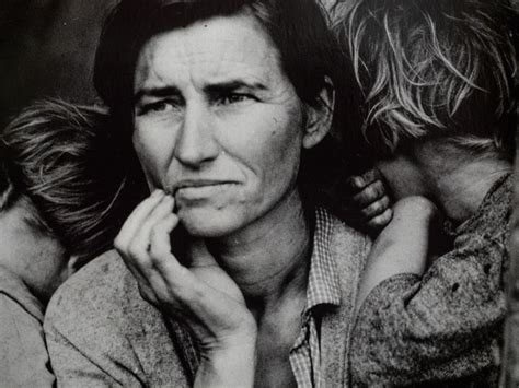 Dorothea Lange 1895 1965 Migrant Mother 1936 Photographie Plazzart