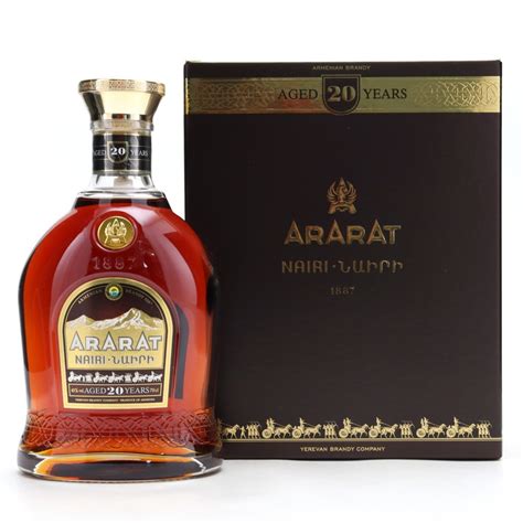 Ararat 20 Year Old Brandy Whisky Auctioneer