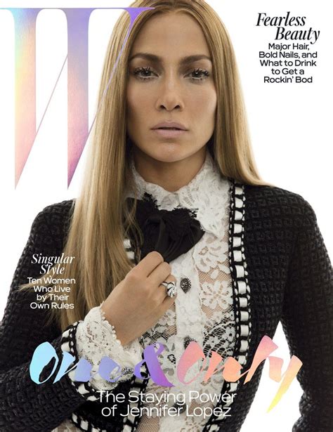 Jennifer Lopez Is Basically Staring Into Our Souls On Her W Magazine