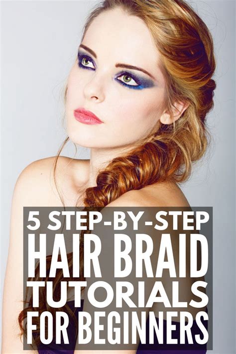 Check out the step by step video instructions how to (perfectly) french braid your hair. How to Braid Your Own Hair: 5 Step-by-Step Tutorials for Beginners | Braiding your own hair ...