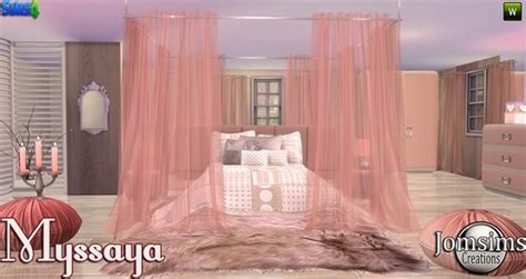 Missaya Bedroom At Jomsims Creations Sims 4 Updates