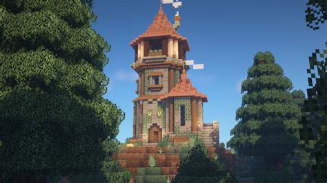 Minecraft Wizard Tower Design