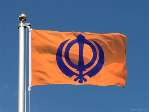 Flag Of Sikhism Religion RankFlags Com Collection Of Flags