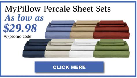 Sale Of The Year Mypillows Giza Dream Sheets And Percale “cool