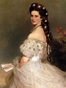 Empress Elisabeth of Austria in dancing dress - Franz Xaver ...