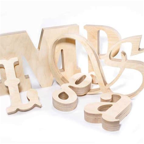 Large Wood Letters Any Font Custom Made Large Wood Letters Wood
