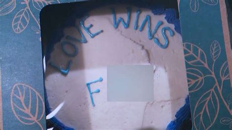 gay pastor s cake with alleged slur accused of being fake
