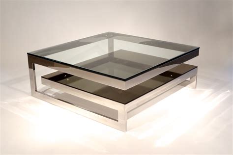 Square Glass Coffee Table Contemporary Ideas On Foter