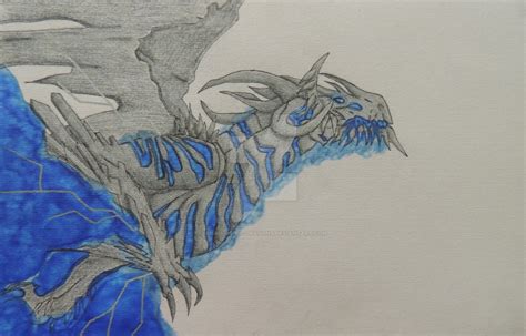 Dragon Out Of Blue Smoke By Anime Music Dragons On Deviantart