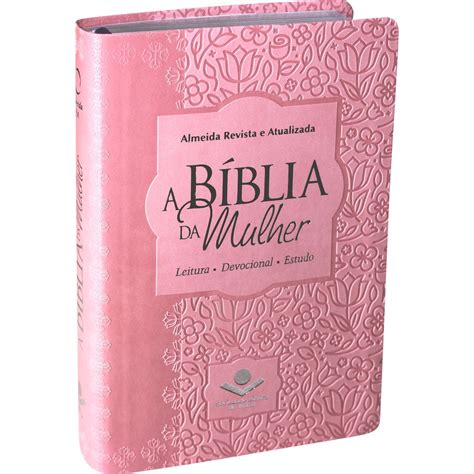 Biblia Da Mulher Media Rosa Claro Ra Livraria Evangélica Shalom
