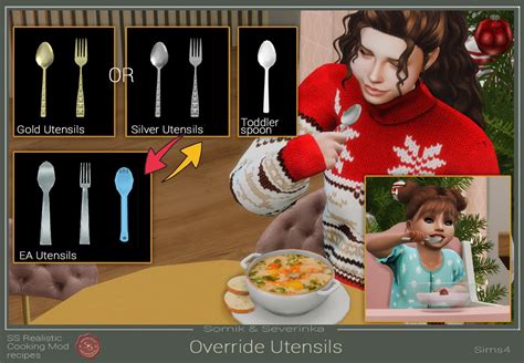 Override Ea Utensils The Sims 4 Mods Curseforge