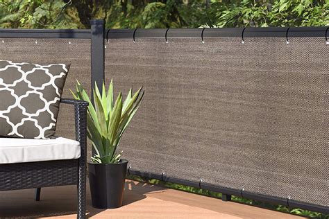Alion Home Elegant Privacy Screen For Backyard Fence Pool Deck Patio Balcony Outdoor