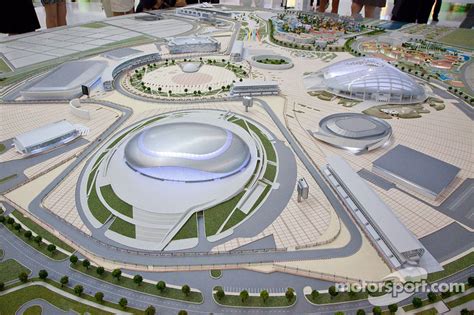 Construction Details Of 2014 Russian Grand Prix Circuit In Olympic Park