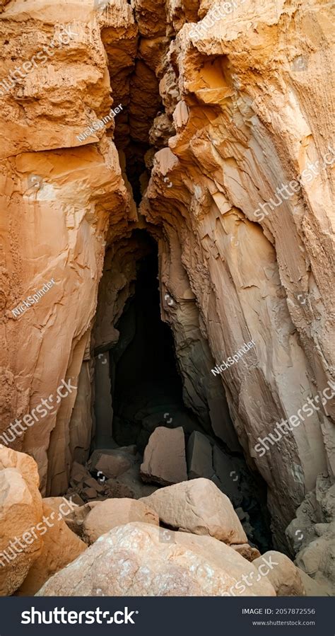 Cave Entrance Goblins Lair Cave Goblin Stock Photo 2057872556
