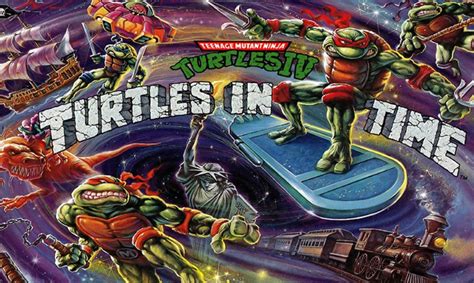 The second tmnt arcade beat 'em up. Teenage Mutant Ninja Turtles: Turtles in Time ...