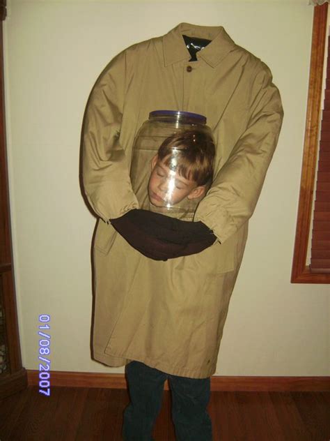 Diy Holding Your Head Halloween Illusion Costume For Kids Costume Yeti