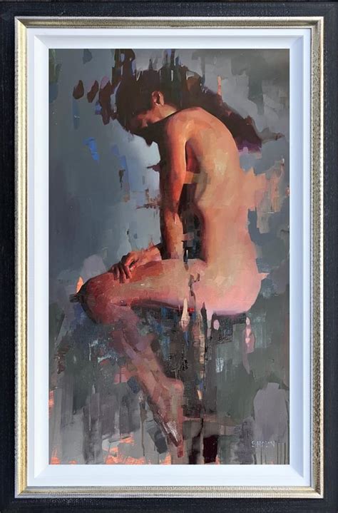 Seated Nude XVI By Shaun Othen Air Fine Art