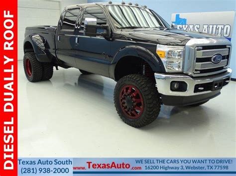 2014 Ford F 350 Super Duty Platinum 4x4 Platinum 4dr Crew Cab 8 Ft Lb