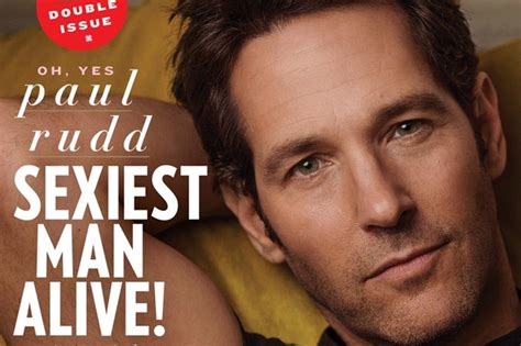 Paul Rudd Named Sexiest Man Alive By People Magazine Abs Cbn News