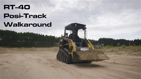 Rt 40 Posi Track Compact Track Loader Walkaround Youtube