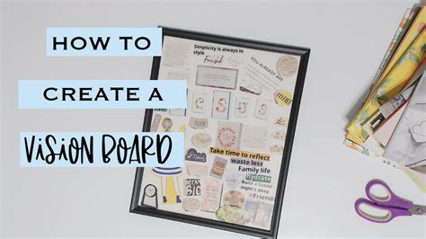 How To Make A Diy Christian Vision Board Goal Setting And Christian