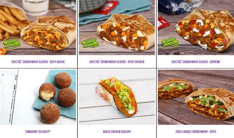 Taco bell assures that these latest menu changes are the last to happen in 2020. Taco Bell Menu and Calories