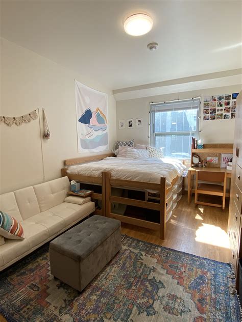 College Dorm Room Cozy Dorm Room Single Dorm Room Dorm Room Layouts