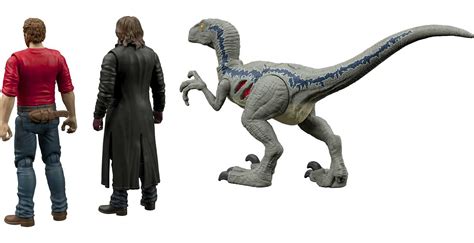 Buy Jurassic World Dominion Extreme Damage Owen And Velociraptor Blue Pursuit Pack Walmart
