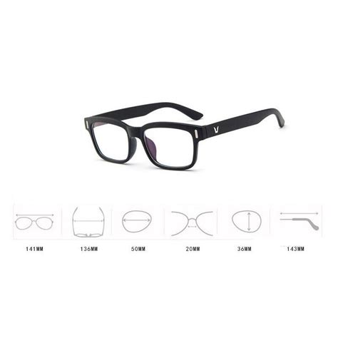 hot fashion mens womens retro clear lens glasses frame eyewear unisex black 7426978510595 ebay