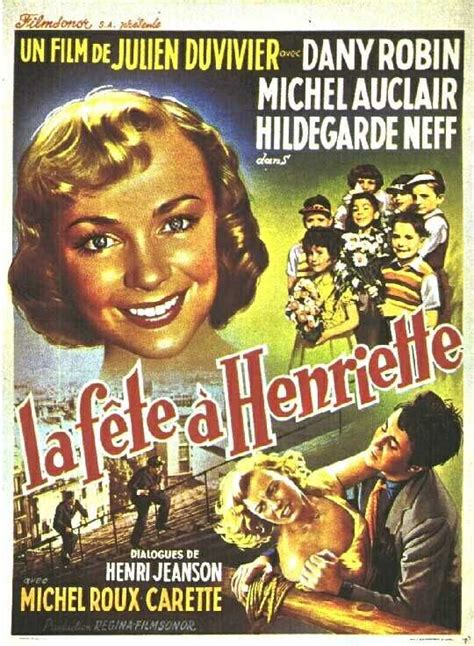 la fête à henriette film 1952 senscritique