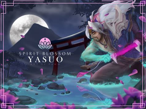 Artstation League Of Legends Spirit Blossom Yasuo Art Contest