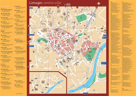 Large Limoges Maps For Free Download And Print High Resolution And