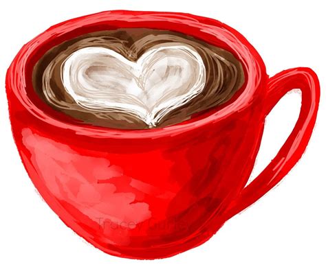 Clipart Coffee Cup With Heart Adr Alpujarra