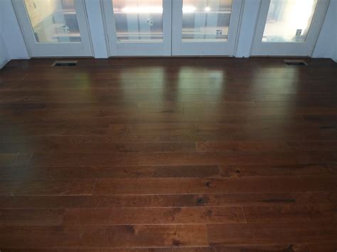 This Amazing Cherry Floor Was Installed And Finished In Lake George Ny