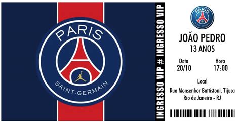 Follow sportskeeda for all the latest news about psg and. Convite Futebol Paris Saint Germain no Elo7 | Sorena ...