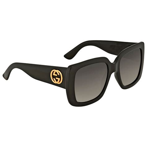 gucci gg0141s 001 53 ladies sunglasses