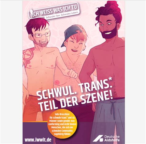 Lesestoff Schwul Trans Teil Der Szene · Bundesverband Trans