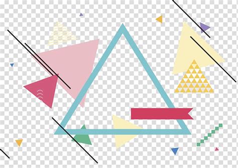 Abstract Color Triangle Transparent Background Png Clipart Pngguru