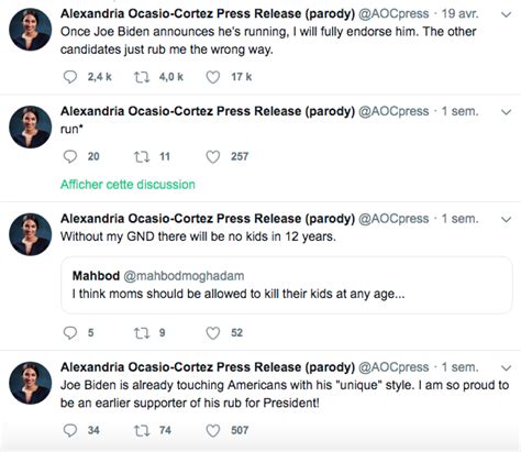 Twitter Bans Aoc Parody Account With No Explanation Mrctv