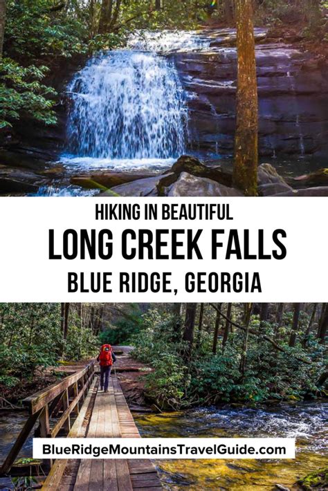How To Get To Long Creek Falls In Blue Ridge Ga Fannin County