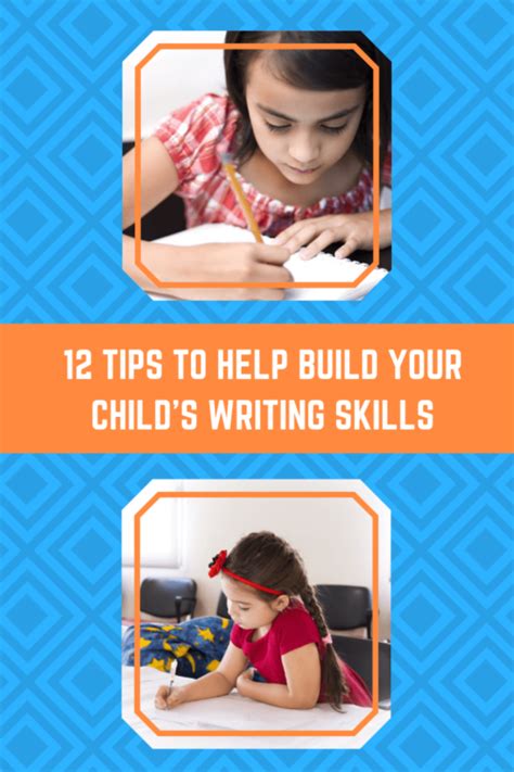 12 Tips To Build Your Childs Writing Skills Imagine Forest