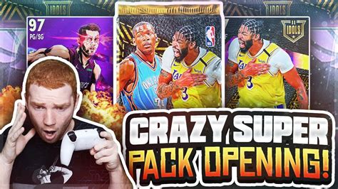 Huge Crazy Super Idols Pack Opening We Pulled Multiple Opals Nba