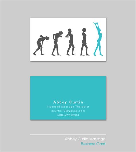 This helps you separate personal and business expenses by putting some massage therapy businesses chose to market their services with more of a therapeutic emphasis. Massage Therapist Business Card by Felicia Santos, via ...