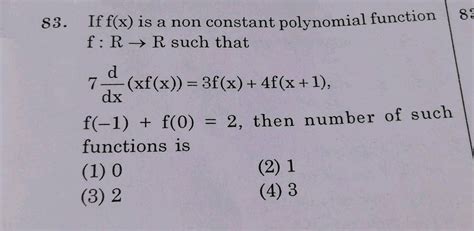 Lf F R→ R Is A Function Such That Fx X3 X2f1 Xf2