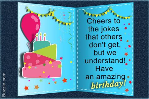 General funny birthday wishes 1. What to write in a birthday card for a friend | Funny ...