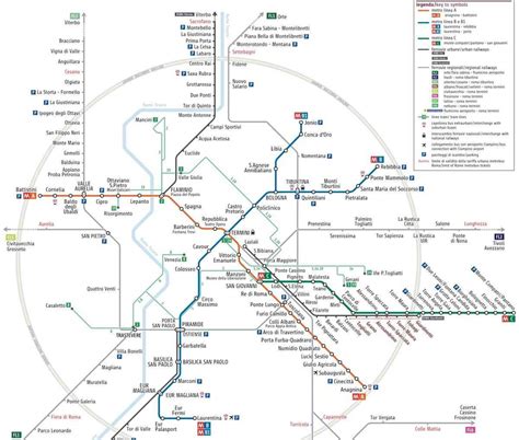 Metro Di Roma Guida Con Mappa Orari E Biglietti